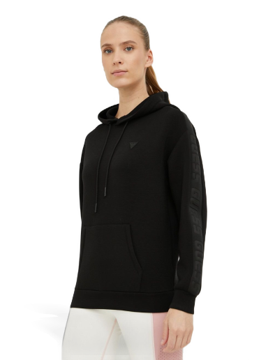 Pulover GUESS Hoodie Črna | V2YQ18.K7UW2