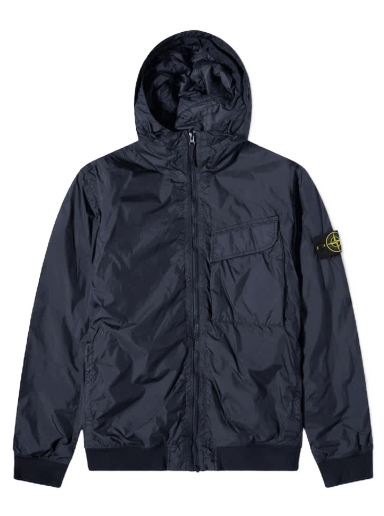 Jakna Stone Island Pocket Detail Crinkle Reps Jacket Črna | 771540723-V0020