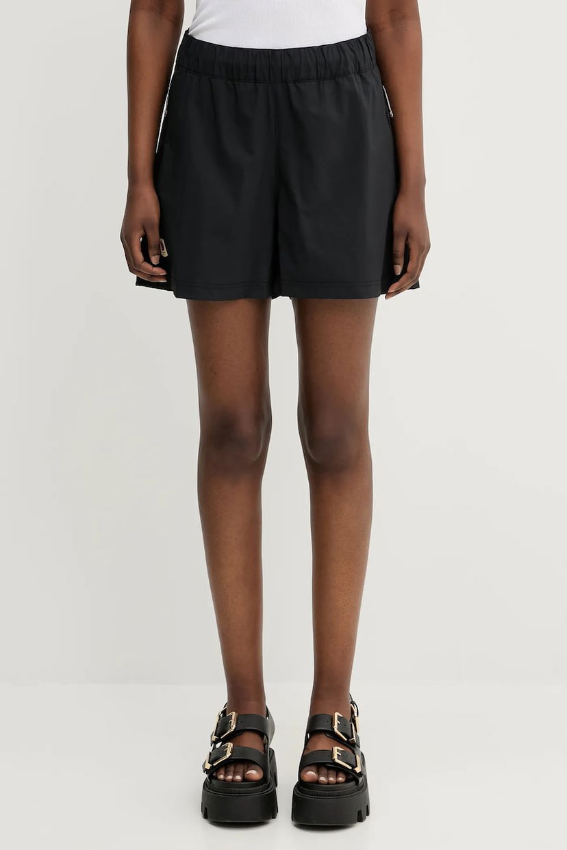 Kratke hlače FJÄLLRÄVEN Fjallraven High Coast Relaxed Shorts, High Waist Črna | F87034.550