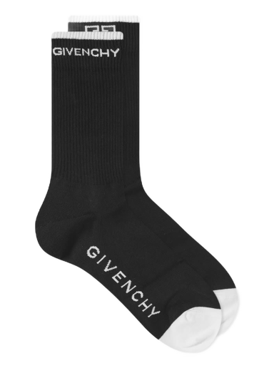 Nogavice Givenchy 4G Logo Socks Črna | BMB02A4037-004