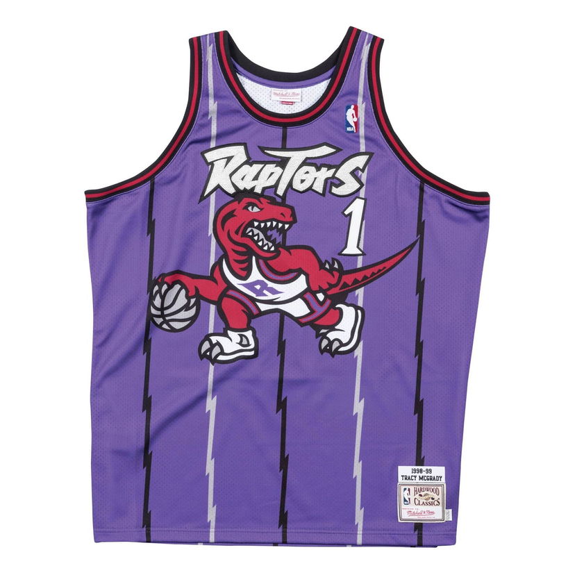 Dres Mitchell & Ness NBA Toronto Raptors 1998-99 Road 'Tracy McGrady' Jersey Lila | AJY4GS18108-TRAPURP98TMC