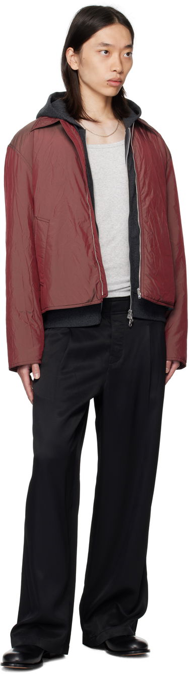 Jakna OUR LEGACY Our Legacy Slight Hooded Jacket Bordo | M4251SS, 3