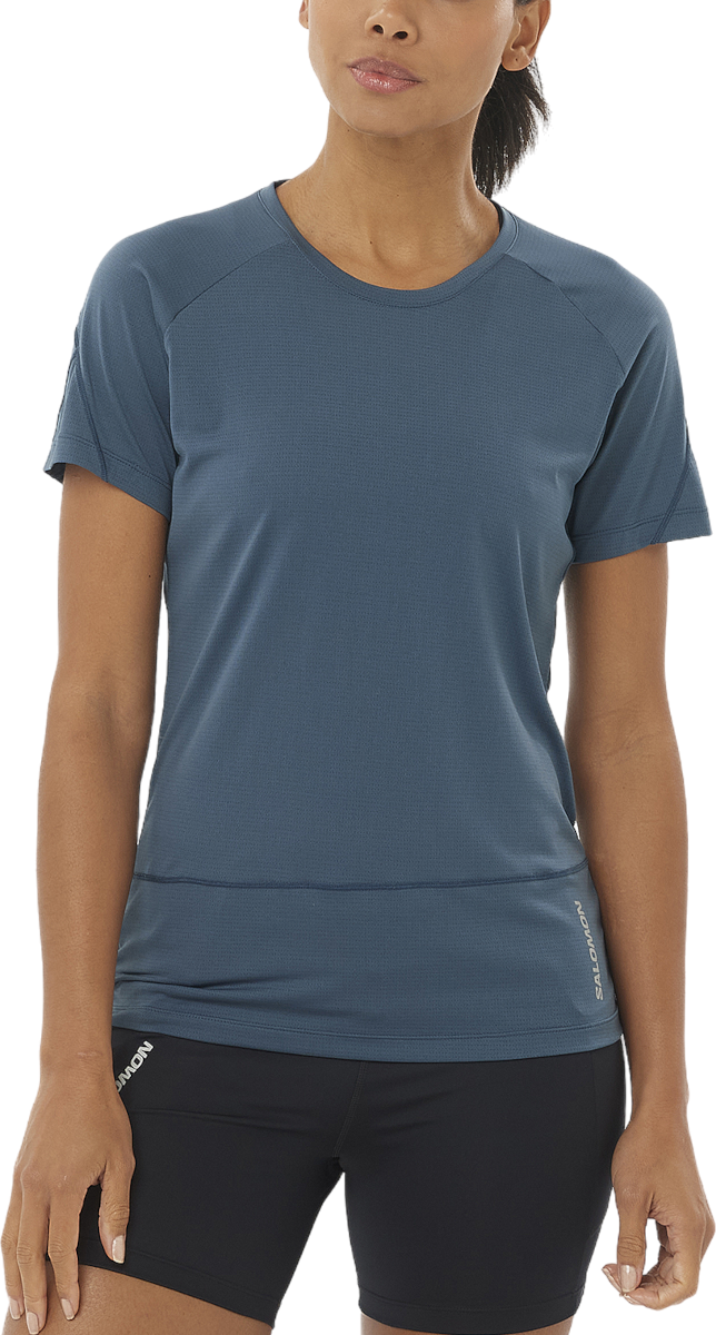 Majica Salomon CROSS RUN SS TEE W Modra | lc2266100