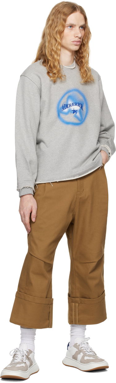 Pulover ADER ERROR Product. 41 Distressed Sweatshirt Siva | BN01FWSW0102GR, 3