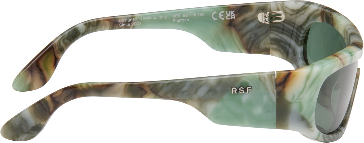 Sončna očala RETROSUPERFUTURE RETROSUPERFUTURE Pharaoh Sunglasses Zelena | 8E9, 1