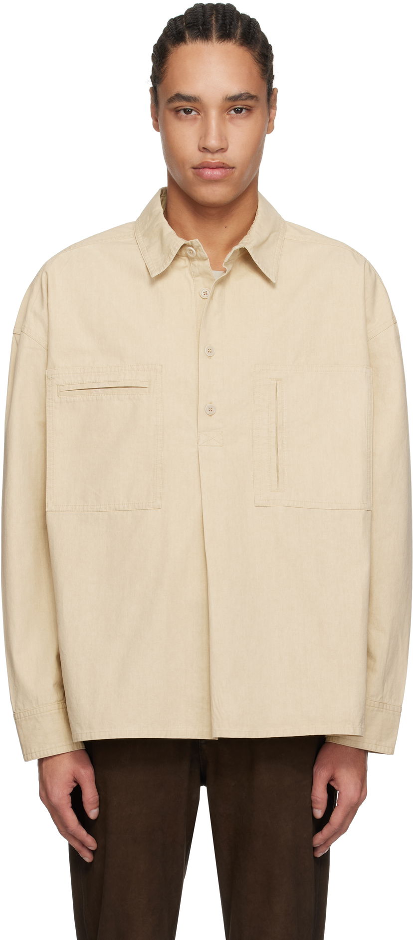 Srajce ISABEL MARANT Isabel Marant Terryc Shirt Bež | CH0239HA-C2G01H