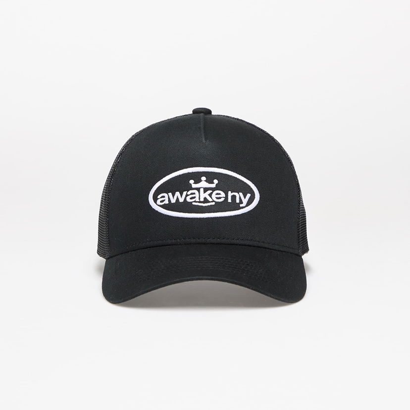 Kapa Awake NY Awake NY King Logo Trucker Hat Črna | AWK-SP25-HT002-BLK