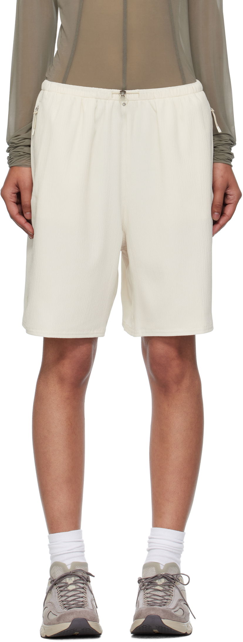 Kratke hlače On Running Zendaya Edition Basketball Shorts Bela | 1WF31073504