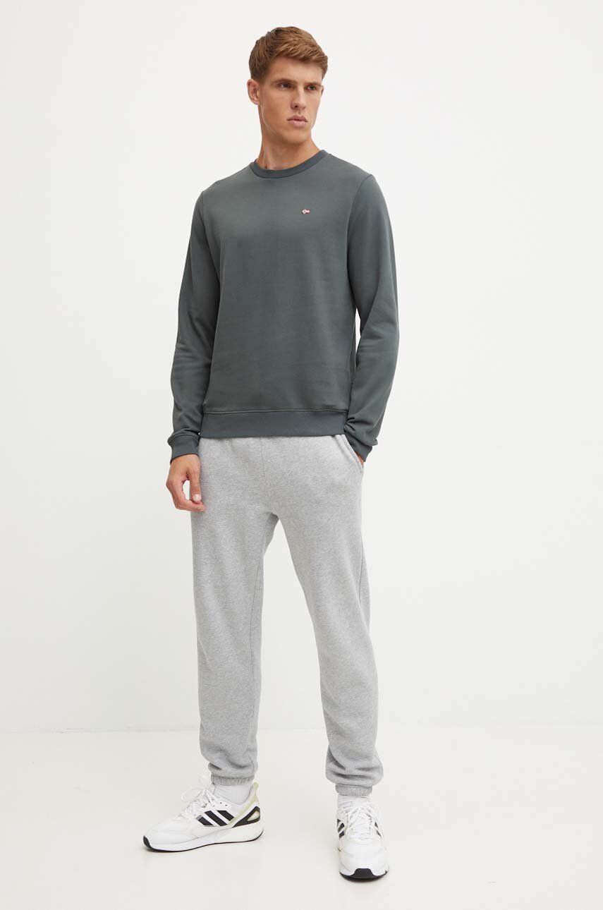Pulover Napapijri Balis Crew Sweatshirt Zelena | NP0A4FQWG1S1, 1