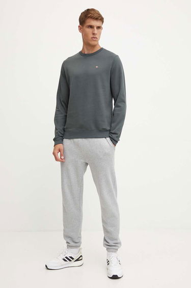 Pulover Napapijri Balis Crew Sweatshirt Zelena | NP0A4FQWG1S1, 1