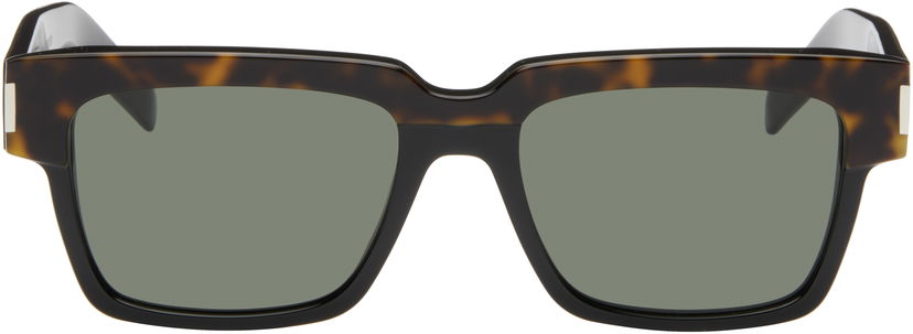 Sončna očala Saint Laurent Tortoiseshell Square Sunglasses Rjava | SL 732 VADIM-003