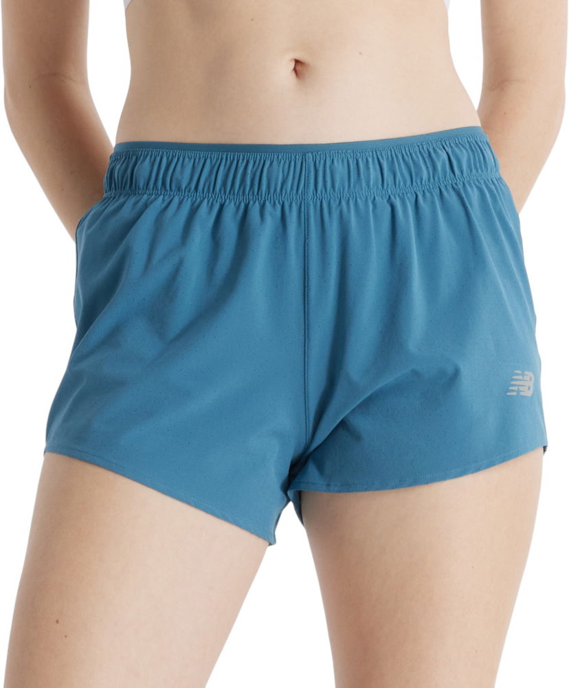 Kratke hlače New Balance RC Short 3" Turkizna | ws41286-tei