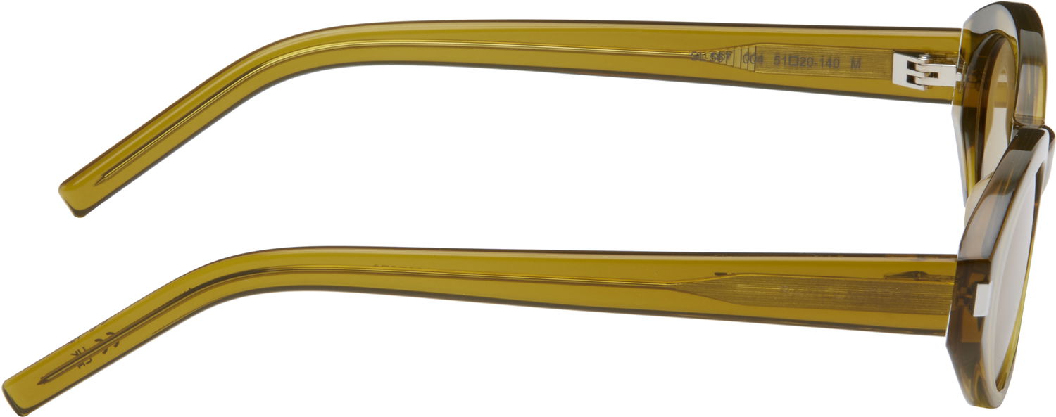 Sončna očala Saint Laurent SL 567 Sunglasses Zelena | SL 567-004, 1