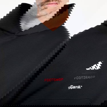 Pulover adidas Performance Footshop x Sparta Hoodie Črna | FTSHP_490, 9