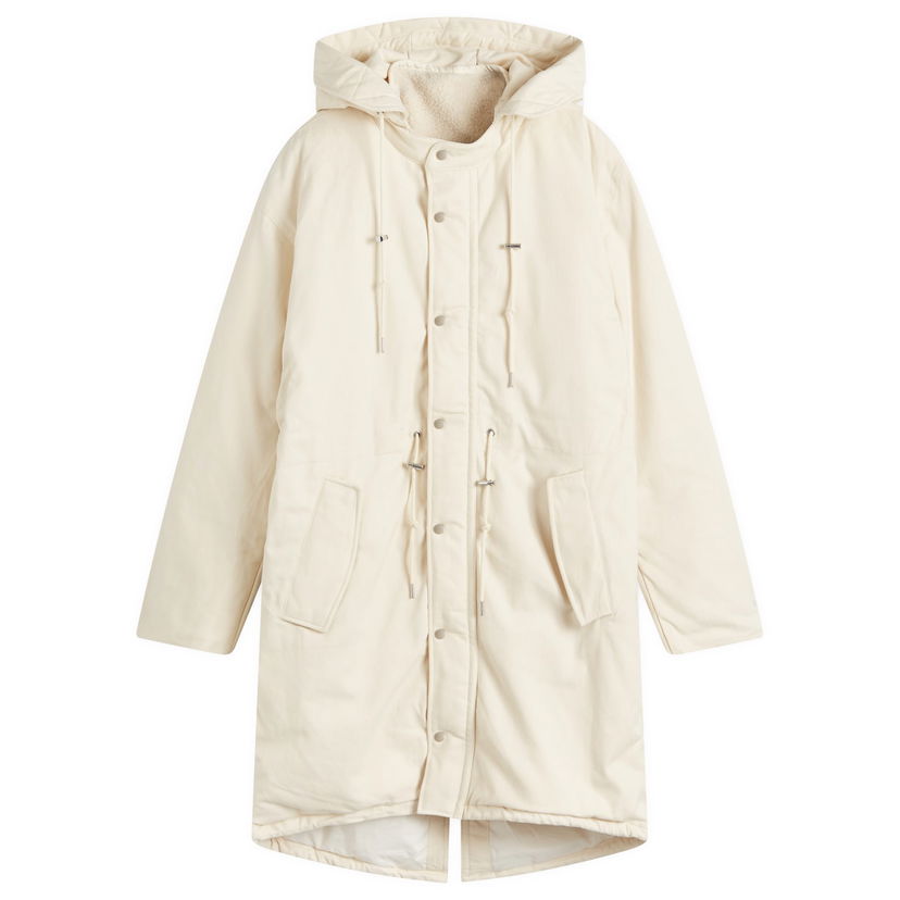 Parka adidas Originals Coach Jacket With Fleece Lining Bela | JJ2928