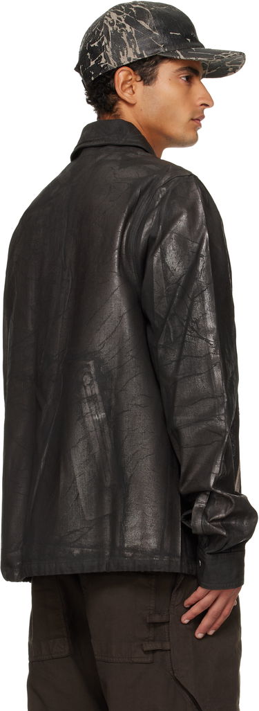 Jakna Rick Owens Rick Owens DRKSHDW Concealed Zipfront Denim Jacket Črna | DU02E7775 BZMC, 2