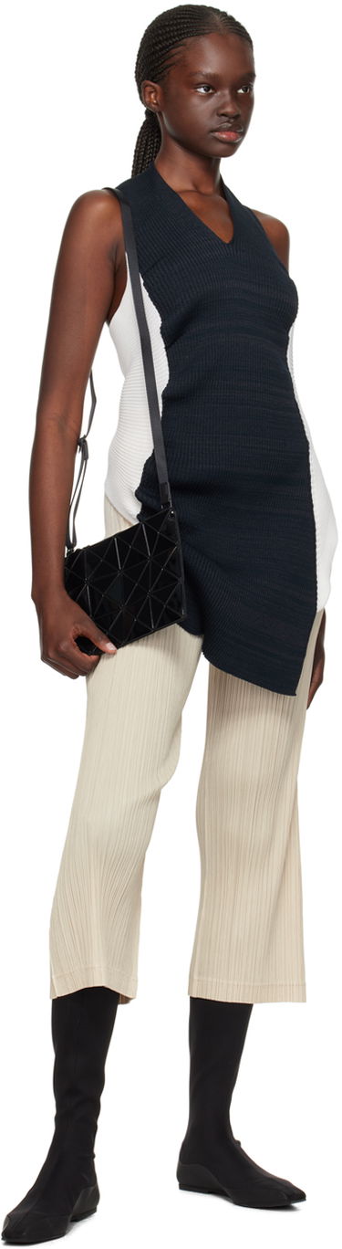 Torba za čez ramo BAO BAO ISSEY MIYAKE Geometric Pattern Crossbody Bag Črna | BB46AG056, 3