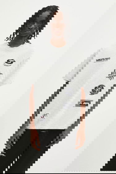 Majica AAPE by A Bathing Ape AAPE Fancy Main Graphic T-Shirt Siva | AAPTEM1566XAN, 0