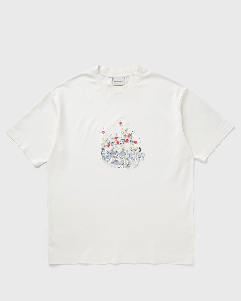 Majica Drôle de Monsieur Drole de Monsieur Le Cocktails T-Shirt XXL Bela | G-TS237-CO002-OW