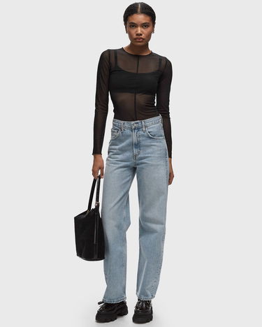 Kavbojke AGOLDE Low Curve Jeans Modra | A197-1206, 1