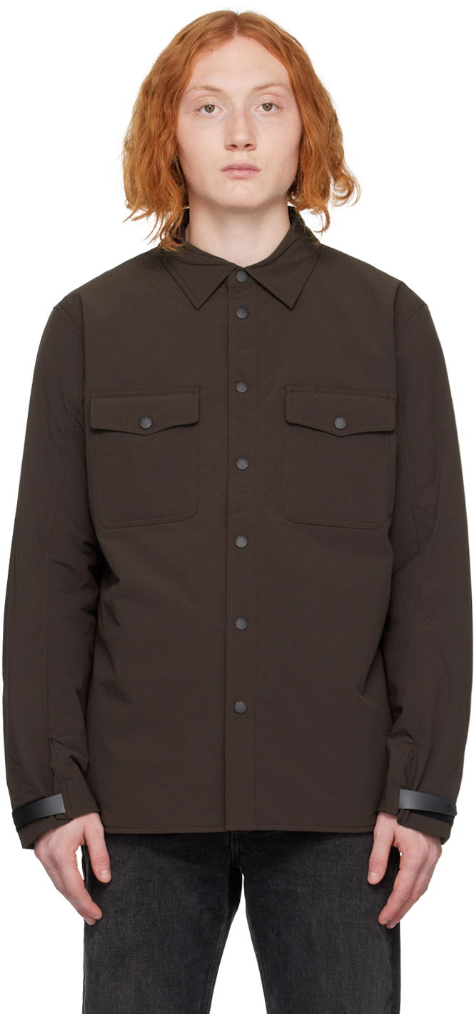 Srajce rag & bone Rag & Bone Jack Overshirt Rjava | MBW22H23321WML