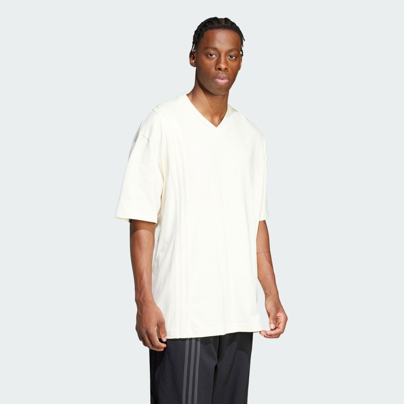Majica adidas Performance 3-Stripes Front T-Shirt Bela | JD0912