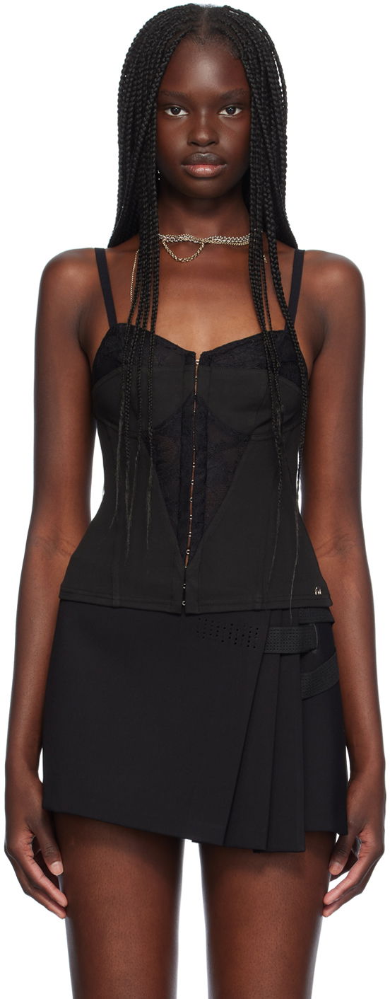 Krila Miaou Miaou Liana Lace Camisole Črna | 7144SHJBLK