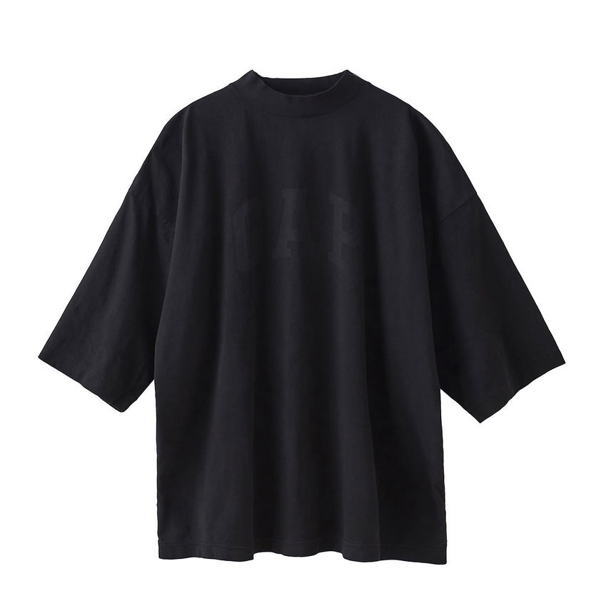 Majica GAP Engineered by Balenciaga Dove 3/4 Sleeve Tee Črna | 471286-02