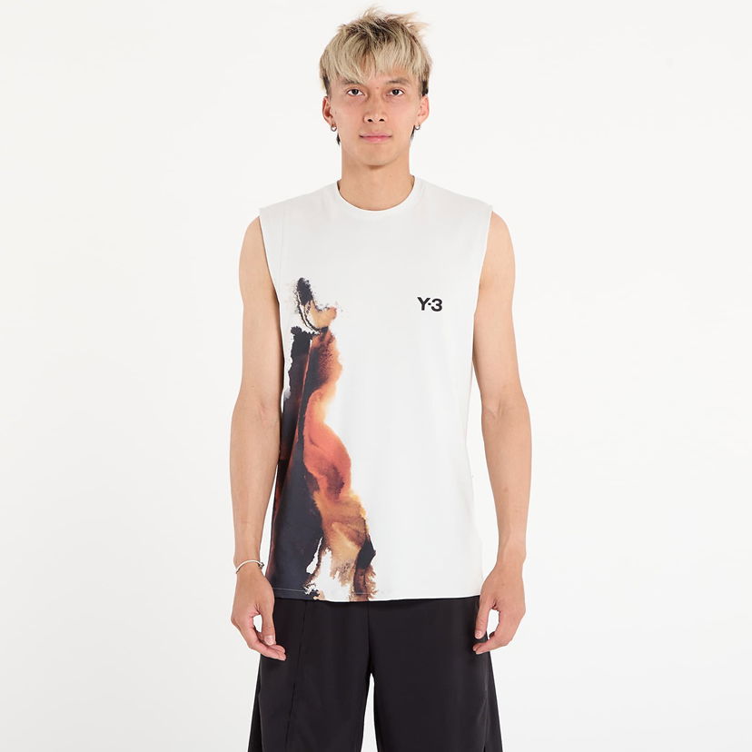 Majica brez rokavov Y-3 Y-3 Tank Top Bela | JN3000