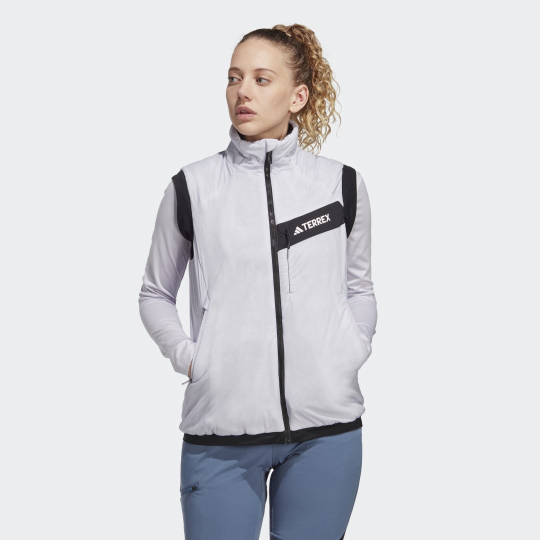 Telovnik adidas Performance Vest Techrock Stretch PrimaLoft Siva | HY4142, 0