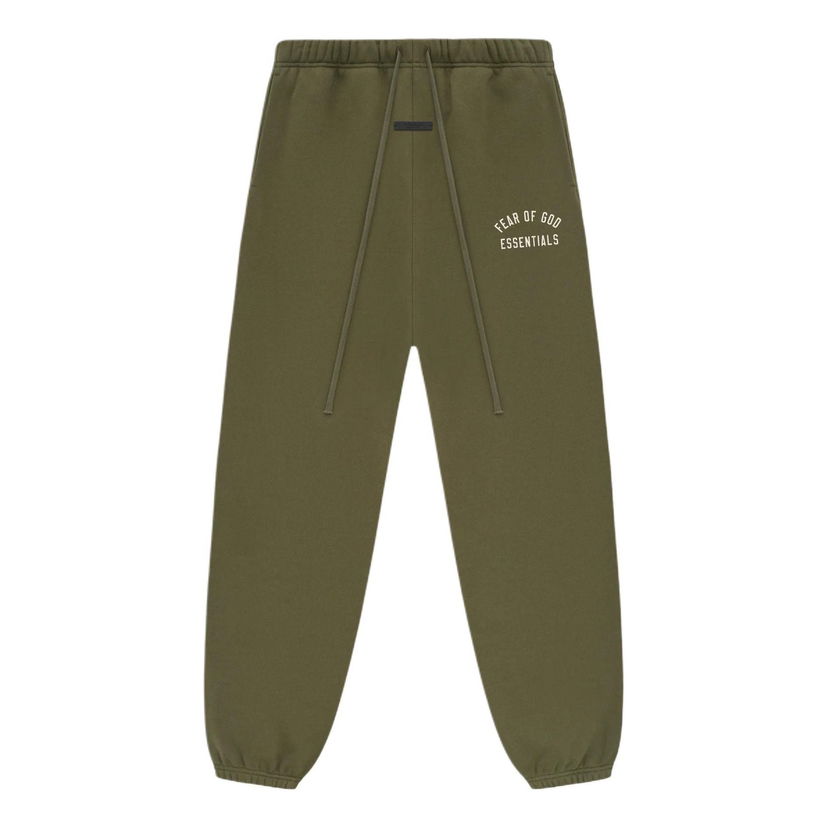 Trenirka Fear of God Fear of God Essentials Fleece Sweatpants Zelena | 130BT242025F