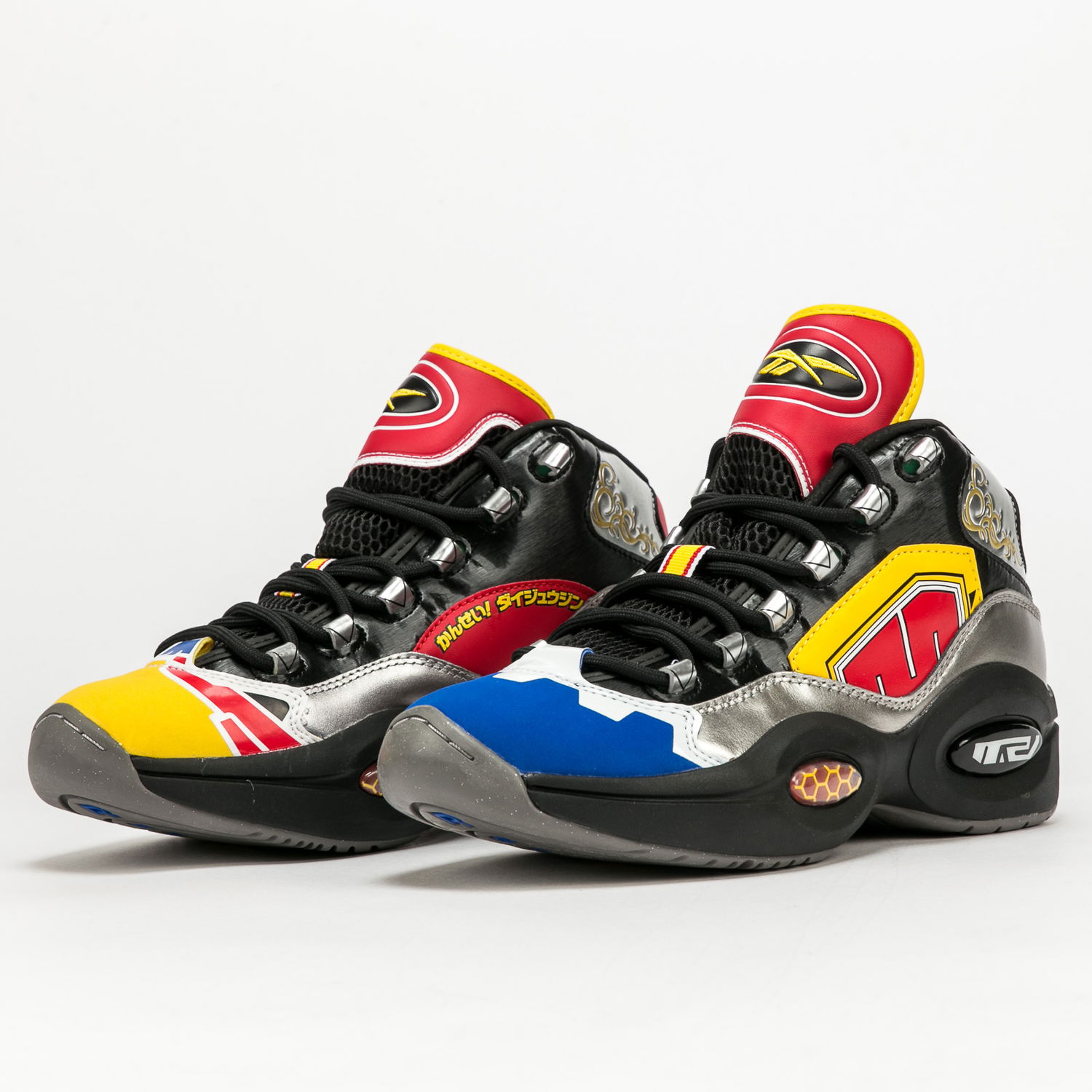 Superge in čevlji Reebok Power Rangers x Question Mid 'Megazord' Večbarvna | GY0590, 1