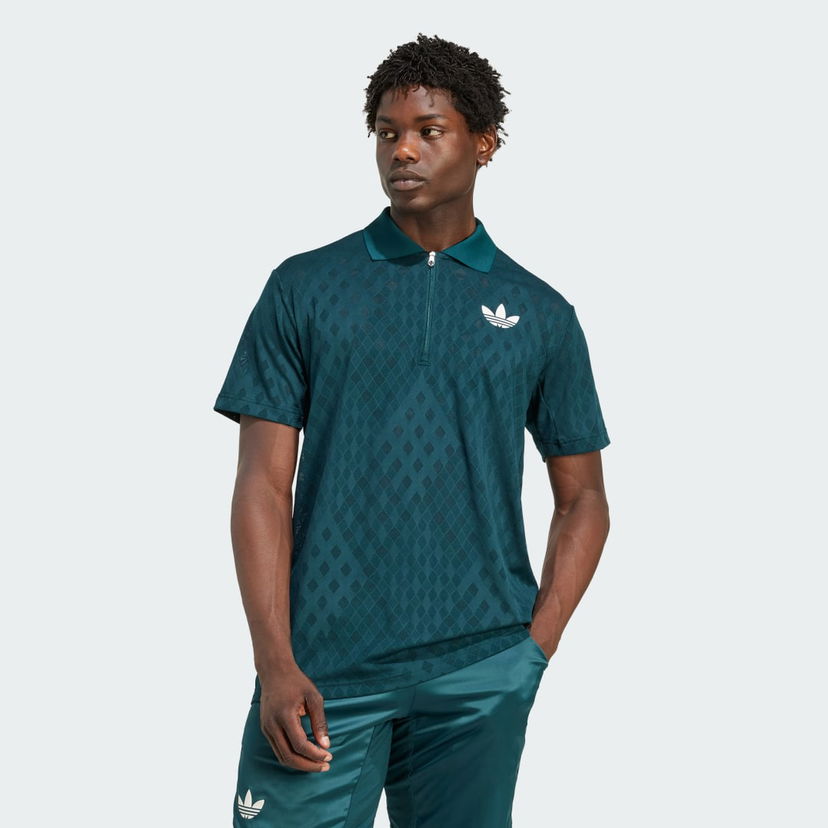 Polo majica adidas Performance Climacool+ FreeLift Tennis Polo Shirt Zelena | JY4848