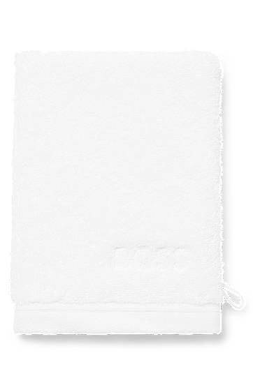 Modni dodatki BOSS Embroidered Wash Mitt Bela | -1013455