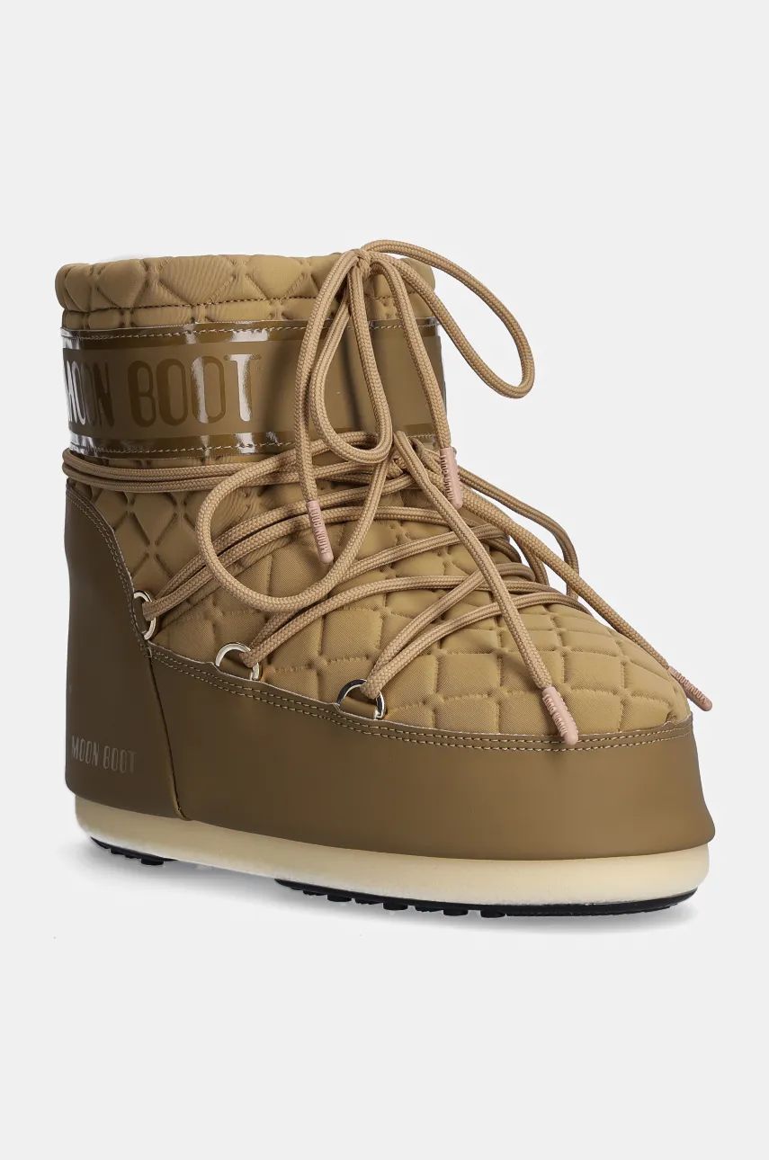 Superge in čevlji Moon Boot MB ICON LOW QUILT Boots Zelena | 80D1409540.M013, 0
