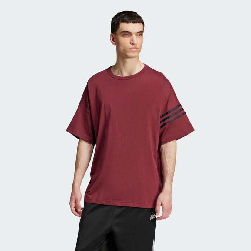 Majica adidas Performance Neuclassics 3-Stripes Tee Rdeča | JC9934