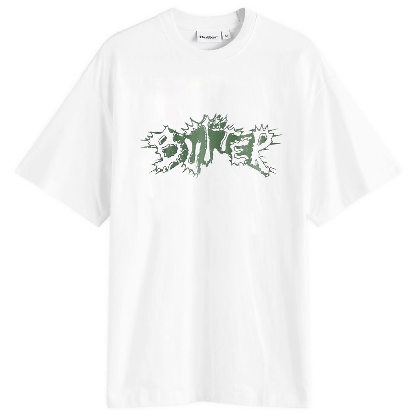 Majica Butter Goods Eruption Graphic Tee Bela | BG253103-WHT