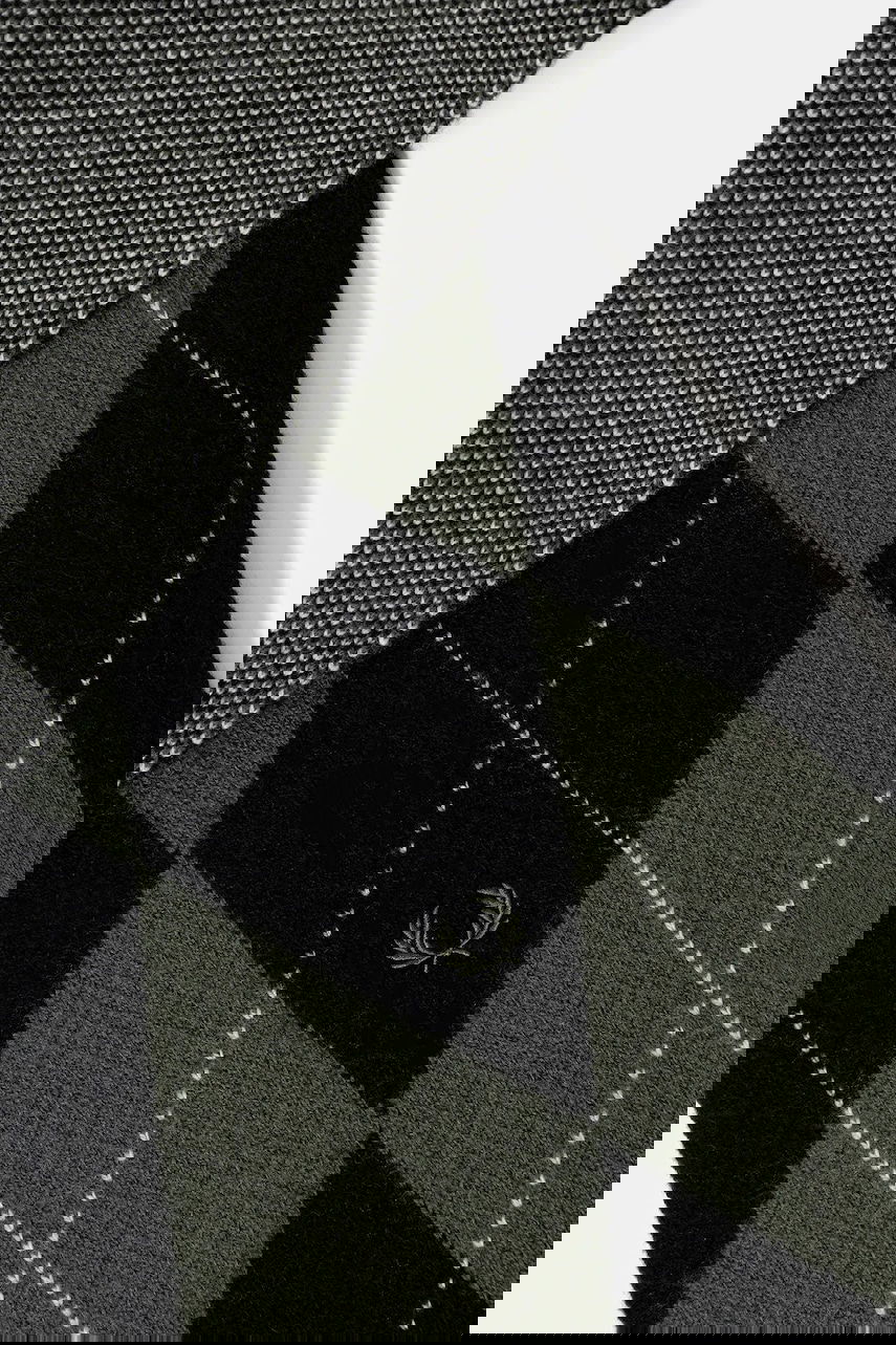 Šala Fred Perry Argyle Wool Scarf Večbarvna | C1133, 1