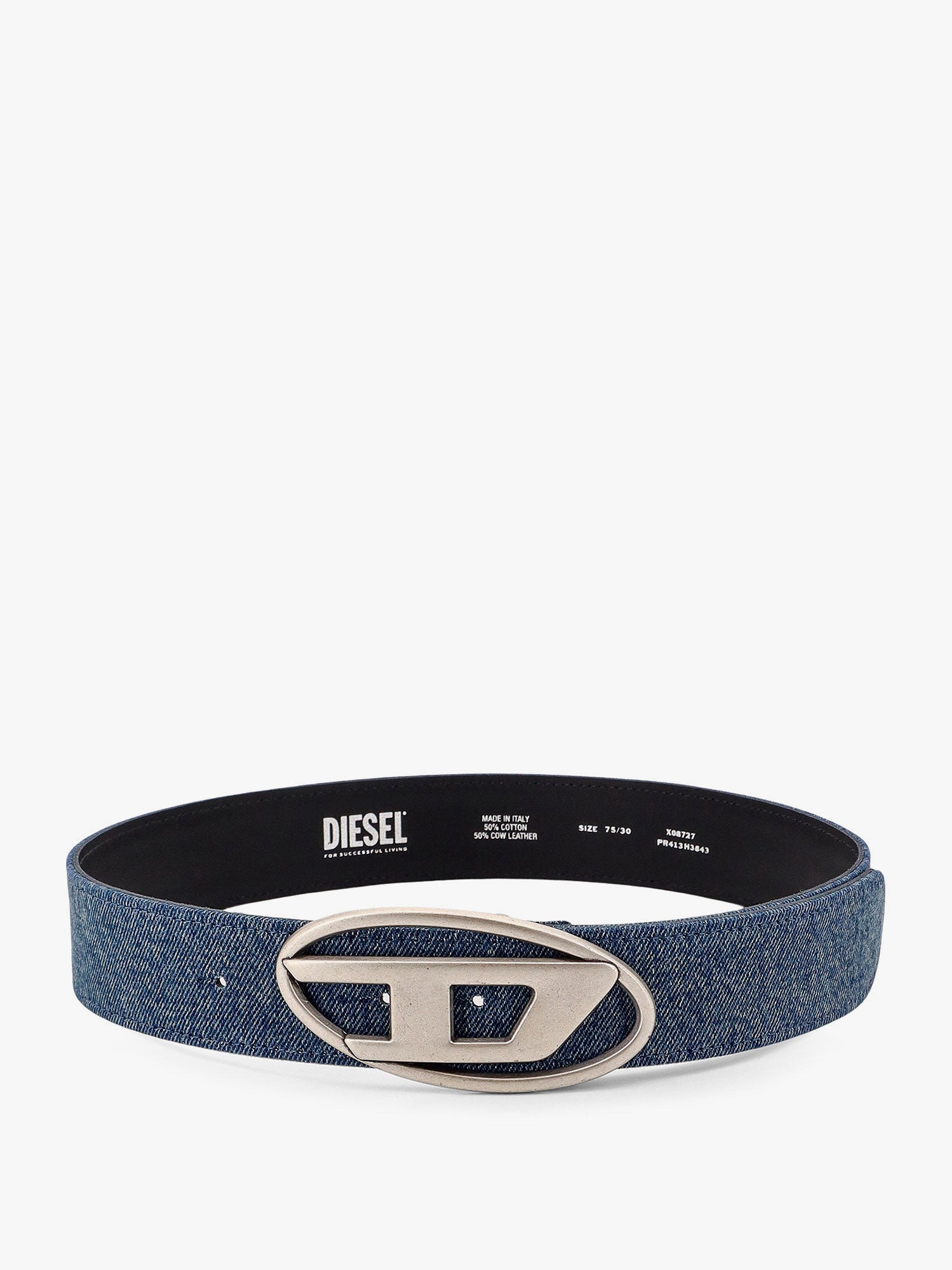 Pasovi Diesel Diesel B-1DR Denim Belt Modra | X08727PR413H3843, 0
