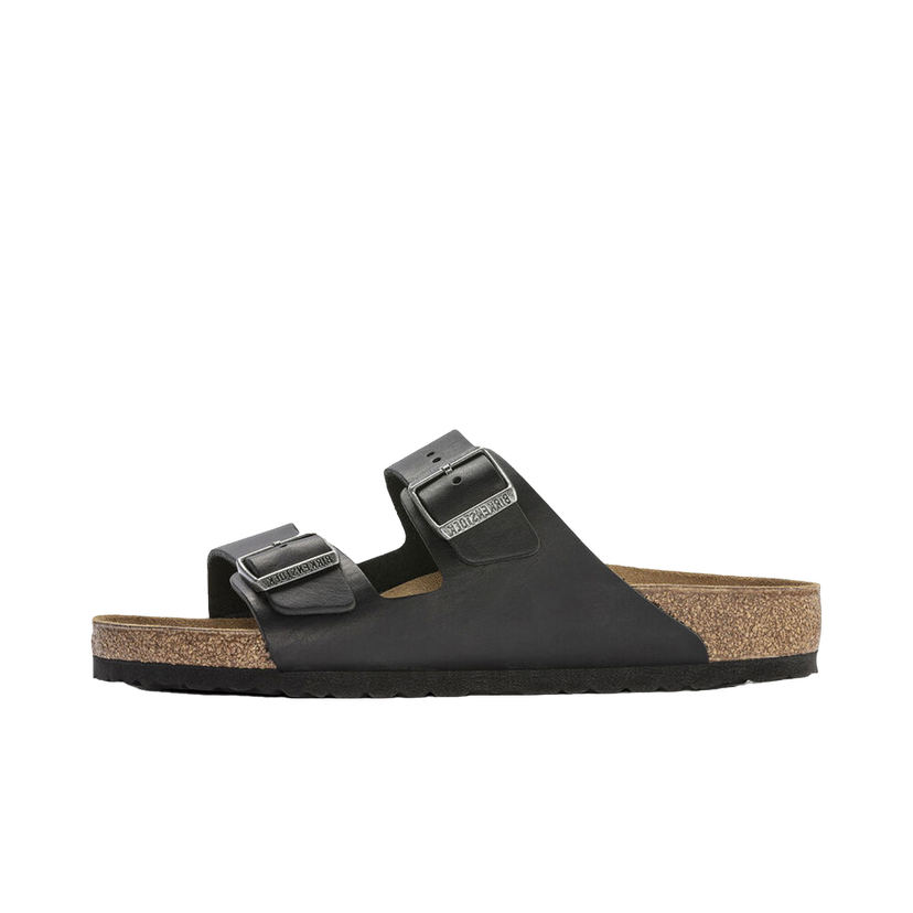 Superge in čevlji Birkenstock Arizona Natural Leather Narrow Fit W Črna | 1018720
