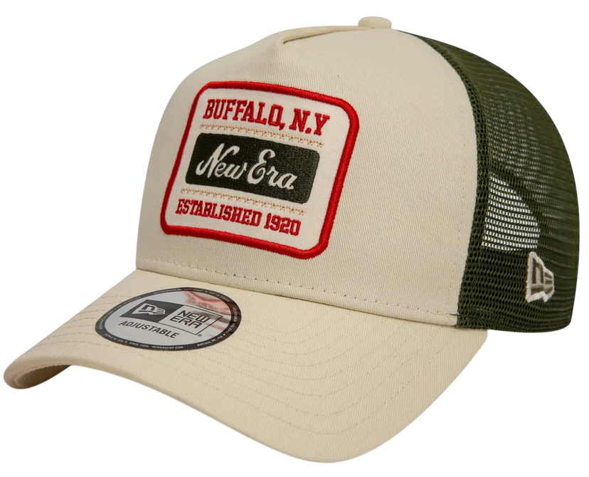 Kapa New Era New Era Patch 9FORTY A-Frame Trucker Cap Bež | 60595467-60595467