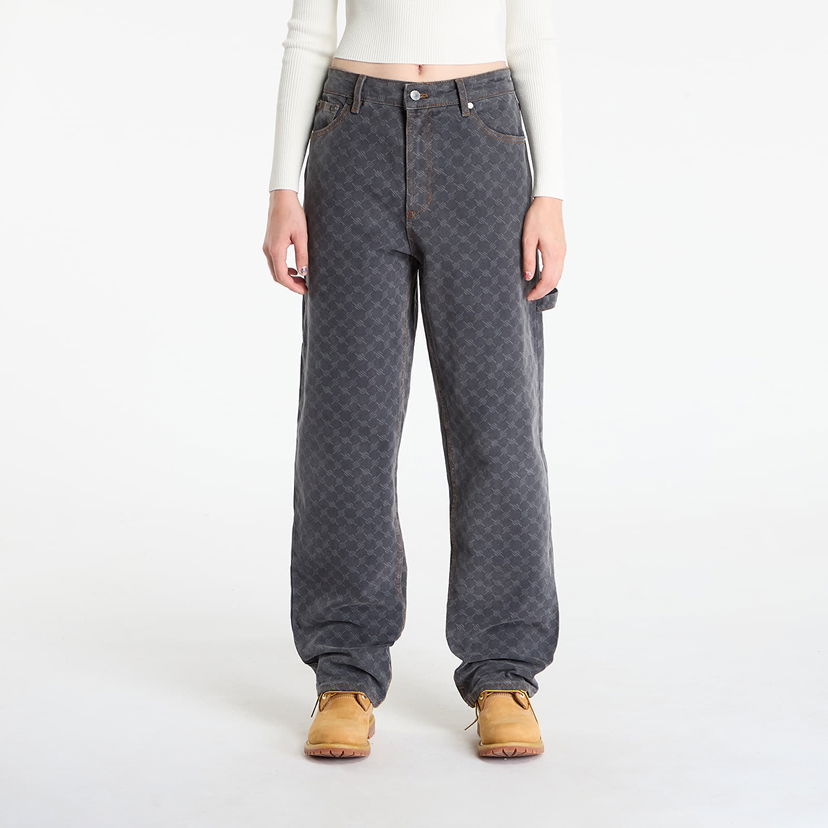Kavbojke DAILY PAPER Monogram Workwear Amba Jeans Siva | 2523034