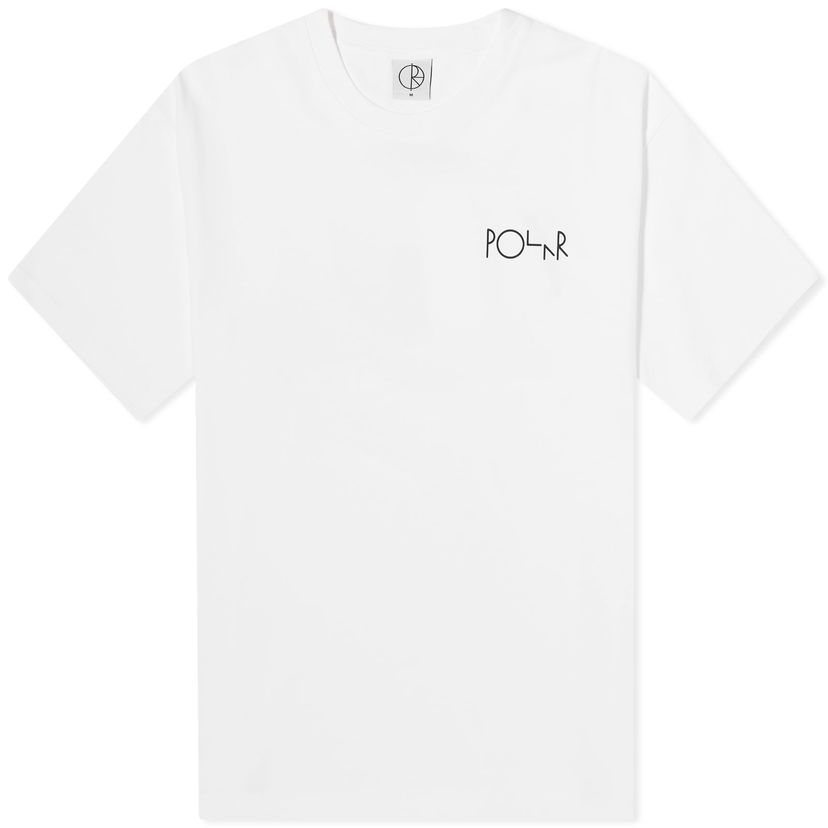 Majica Polar Skate Co. Stroke Logo T-Shirt Bela | PSC-CO-3-WHT