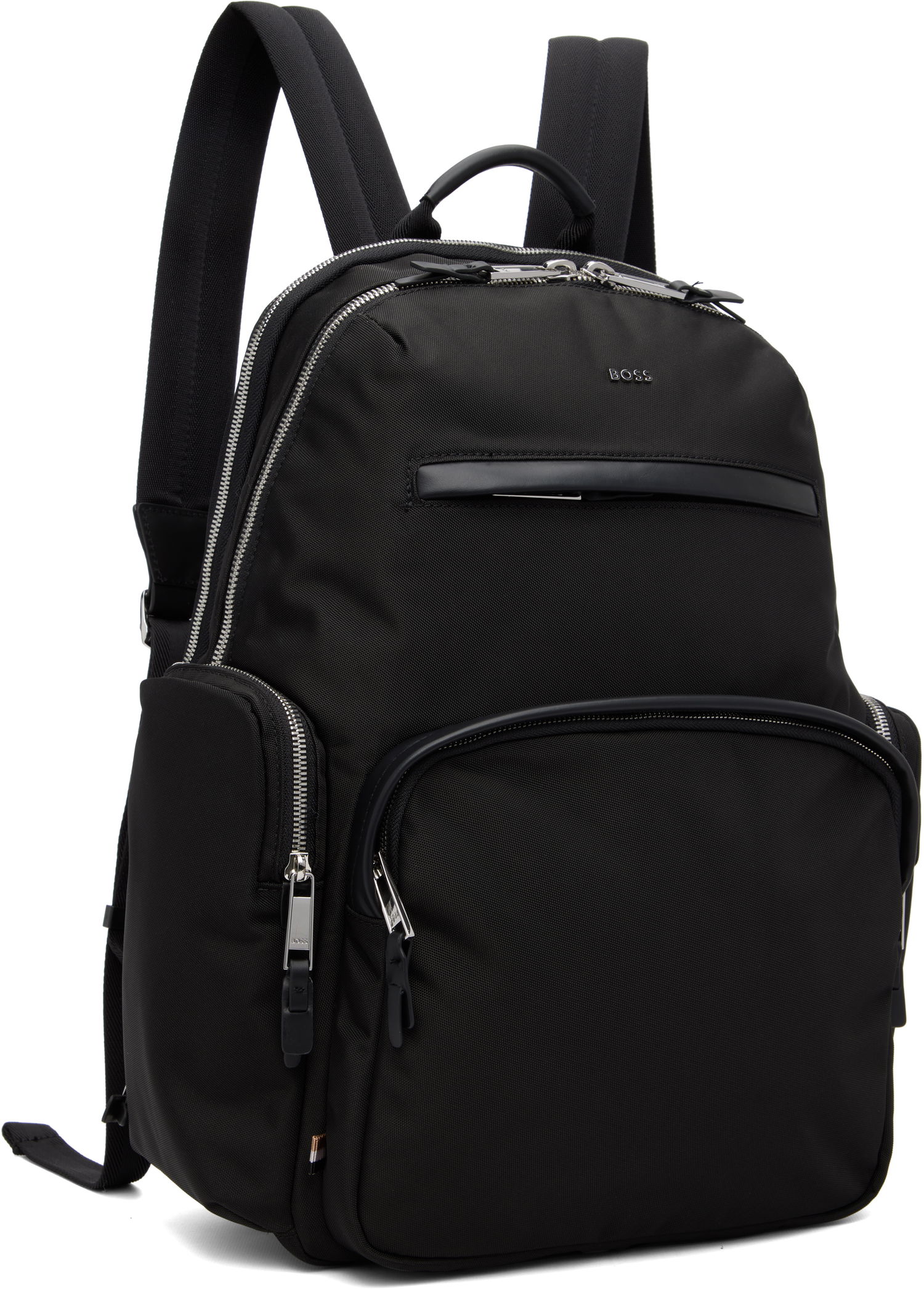 Nahrbtnik BOSS Canvas Backpack Črna | 50536485, 1