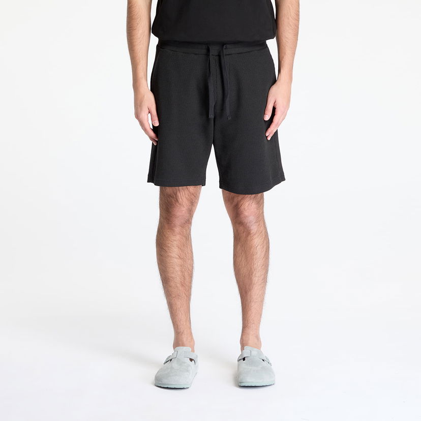 Kratke hlače CALVIN KLEIN Calvin Klein Jeans Chunky Waffle Shorts Črna | J30J327247 BEH