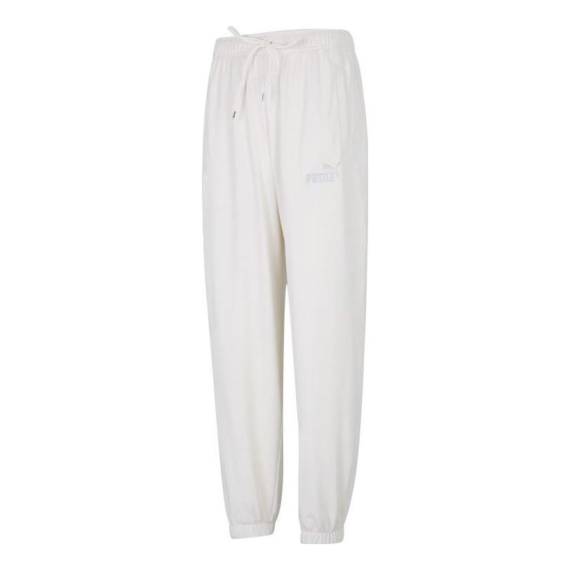 Trenirka Puma Casual Track Pants Bela | 671930-65