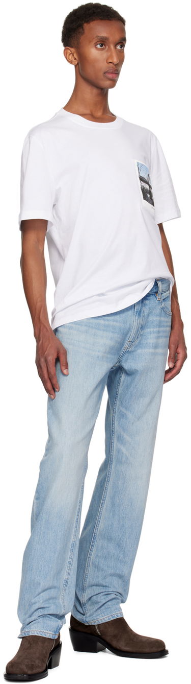 Majica Helmut Lang Bridge Postcard T-Shirt Bela | O06HM513, 3