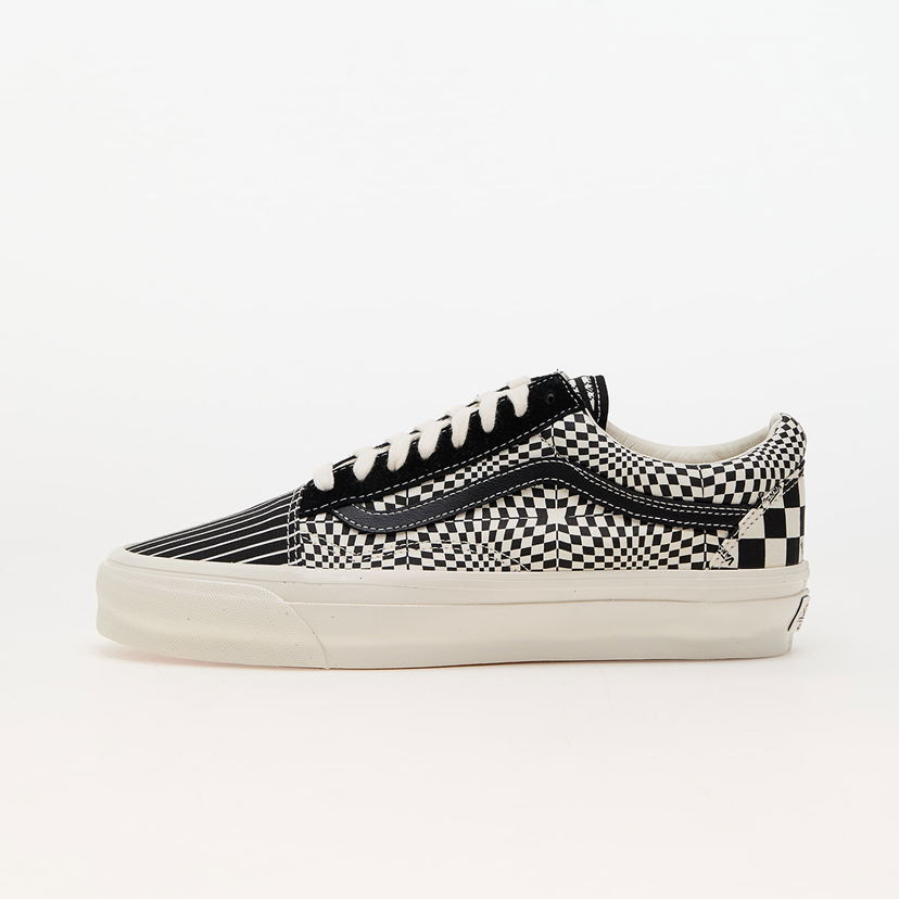 Superge in čevlji Vans Old Skool 36 LX Pattern Clash Black Črna | VN000CNGBLK1