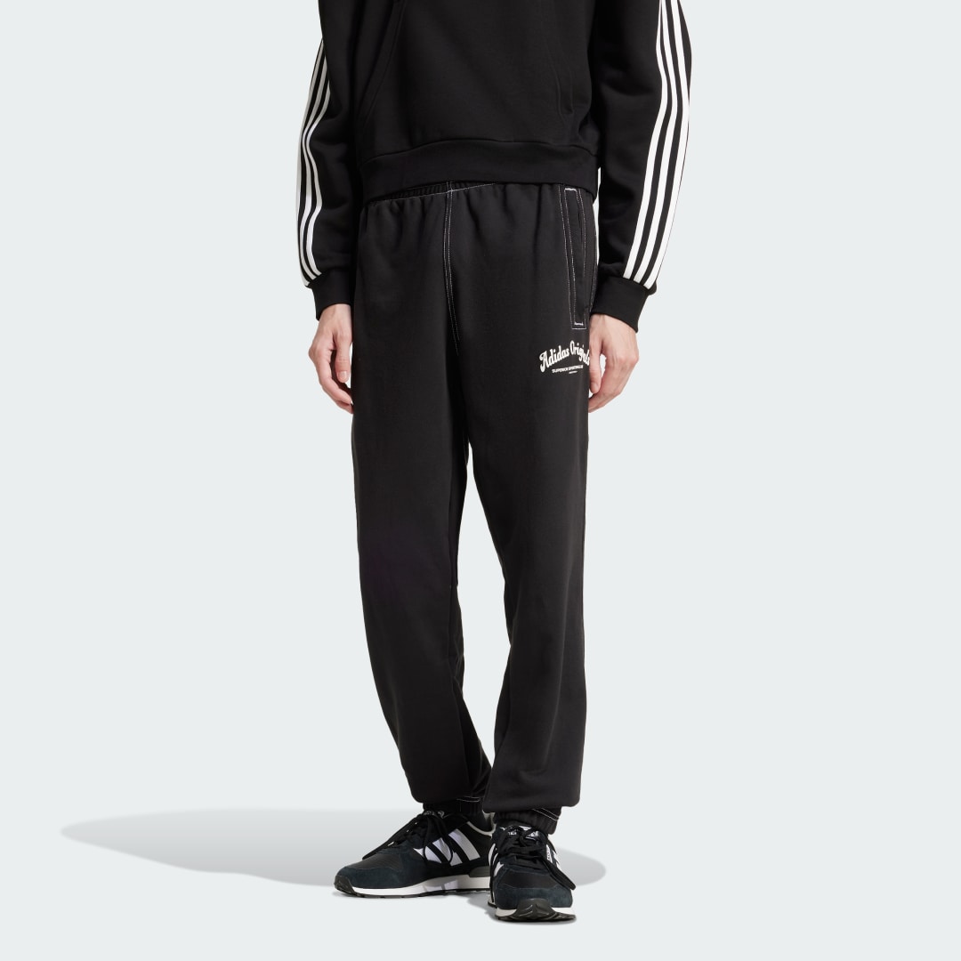 Trenirka adidas Performance Black Relaxed Track Pants Črna | JP4487, 0