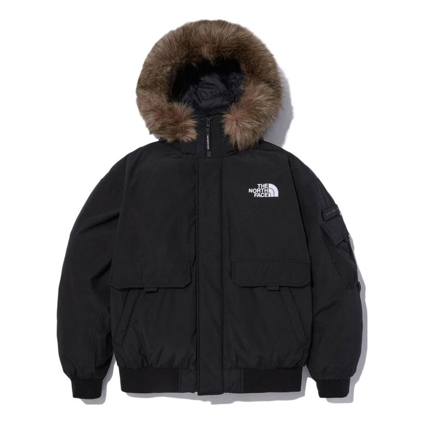 Bomber jakna The North Face Logo Polar Air Down Bomber Jacket Črna | NJ1DN86A